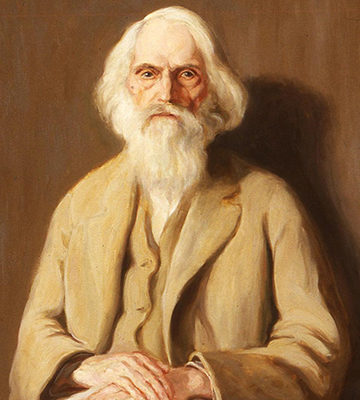 Louise Crow, Portrait of Ezra Meeker at age 96, 1926