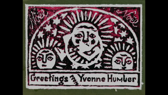 Virtual Visit: Vintage Christmas Cards & Yvonne Twining Humber
