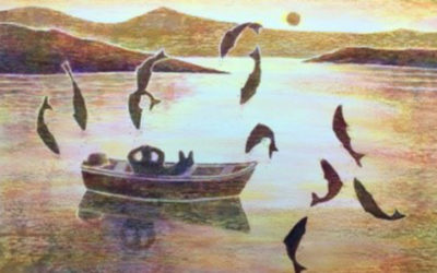 Women Painters of Washington- Provincetown White Line Print