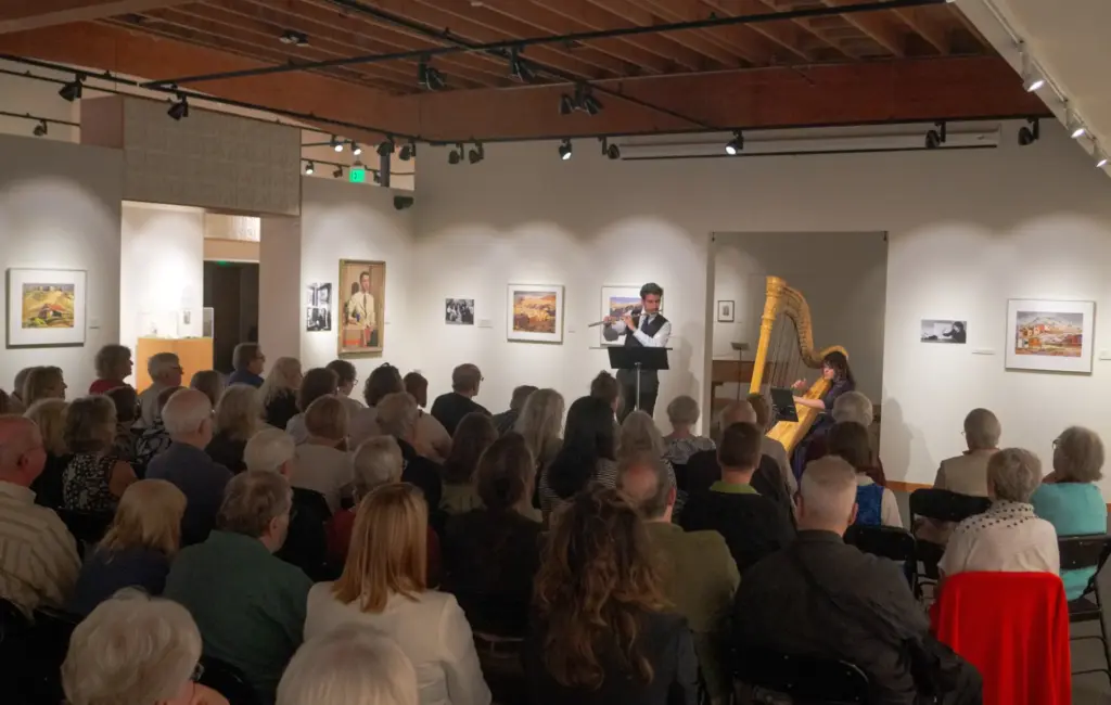 Music in the Museum performance at Cascadia Art Museum